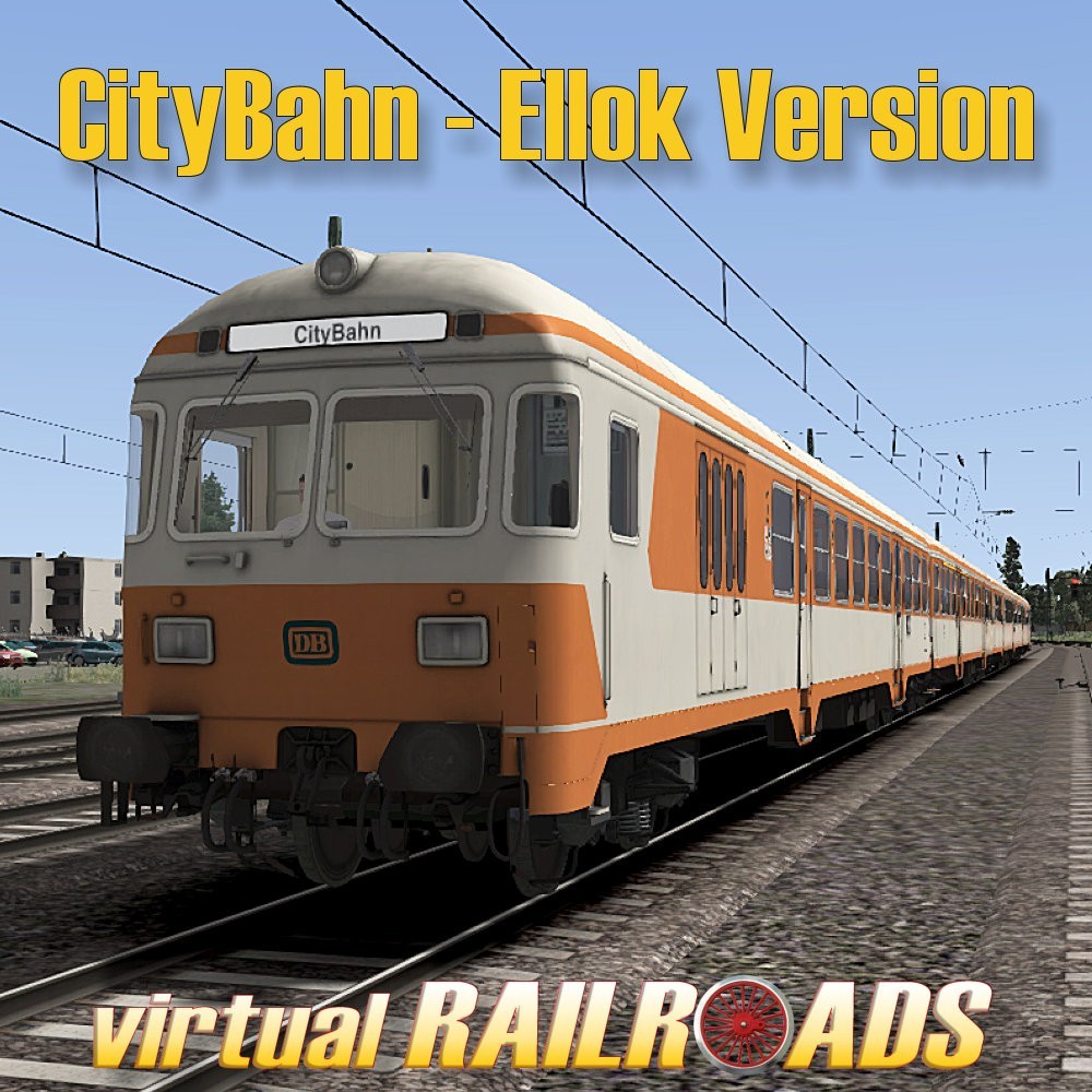 virtualRailroads - BDnrzf - CityBahn - Ellok Version