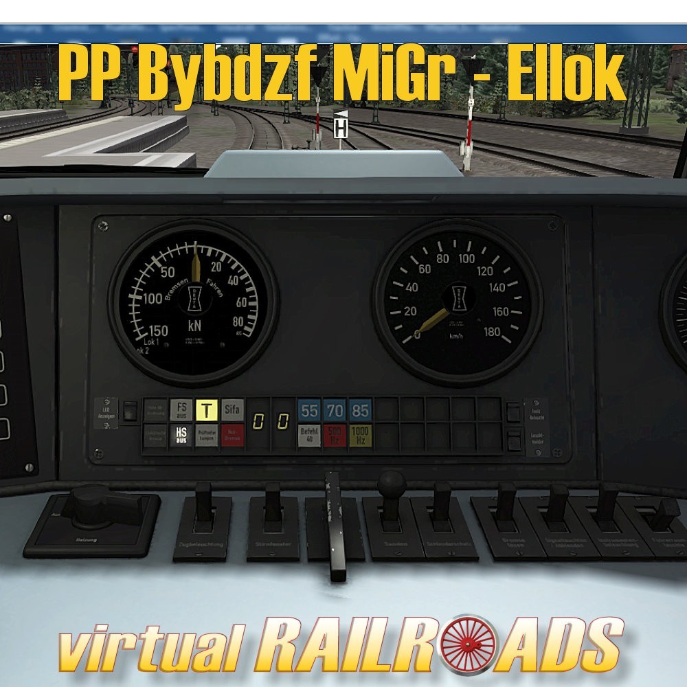 virtualRailroads - Bybdzf - Mint Green - Ellok Version